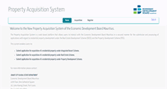 Desktop Screenshot of pams.investmauritius.com